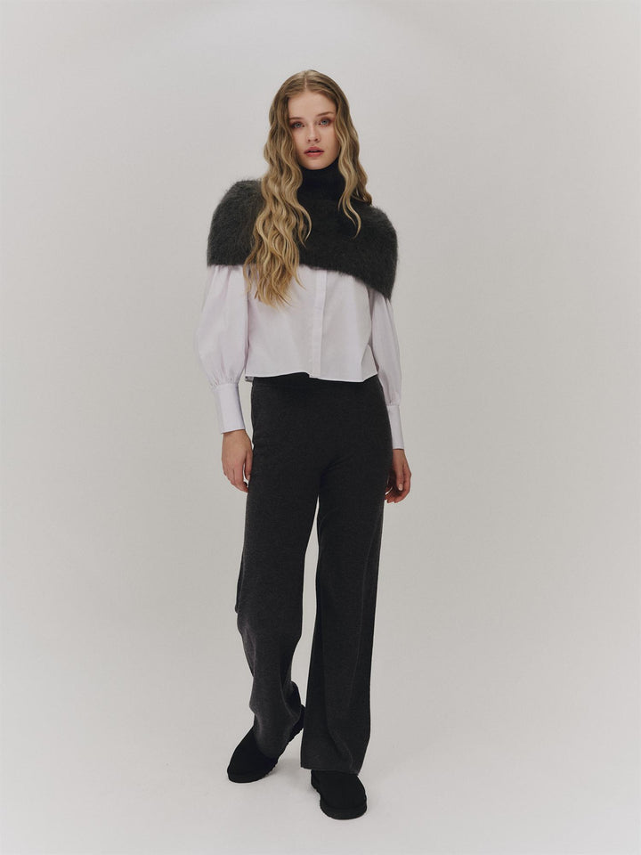 Eli wool pant  Dark Grey
