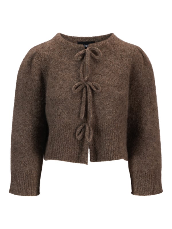 IVY CHUNKY CARDIGAN  Brown