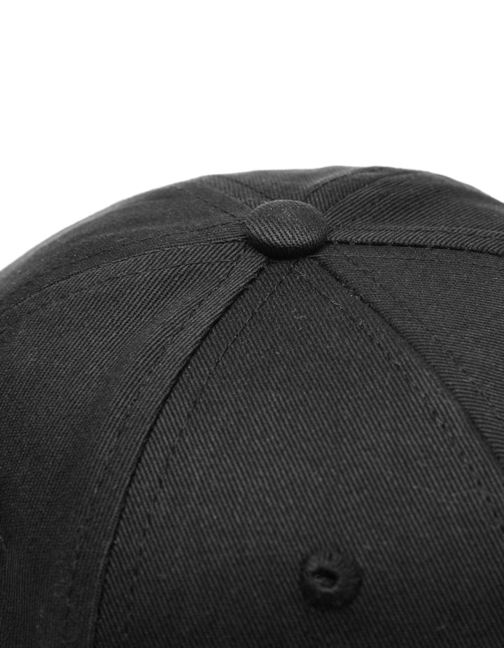 ENCORE ORGANIC BASEBALL CAP  Black/White