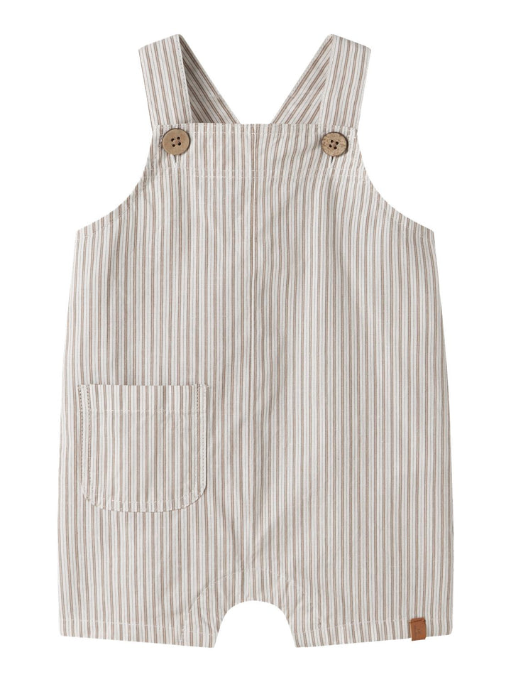 Helo Loose Short Overall  Offwhite