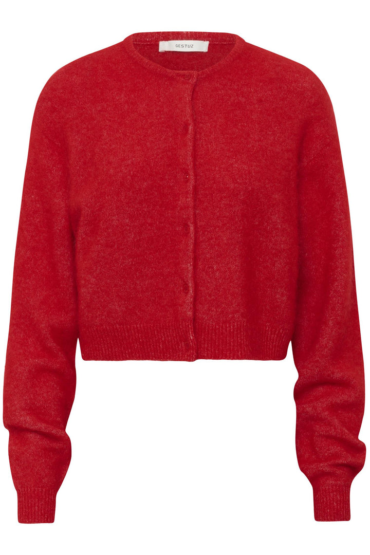 Debbie Short Cardigan  Postbox Mélange