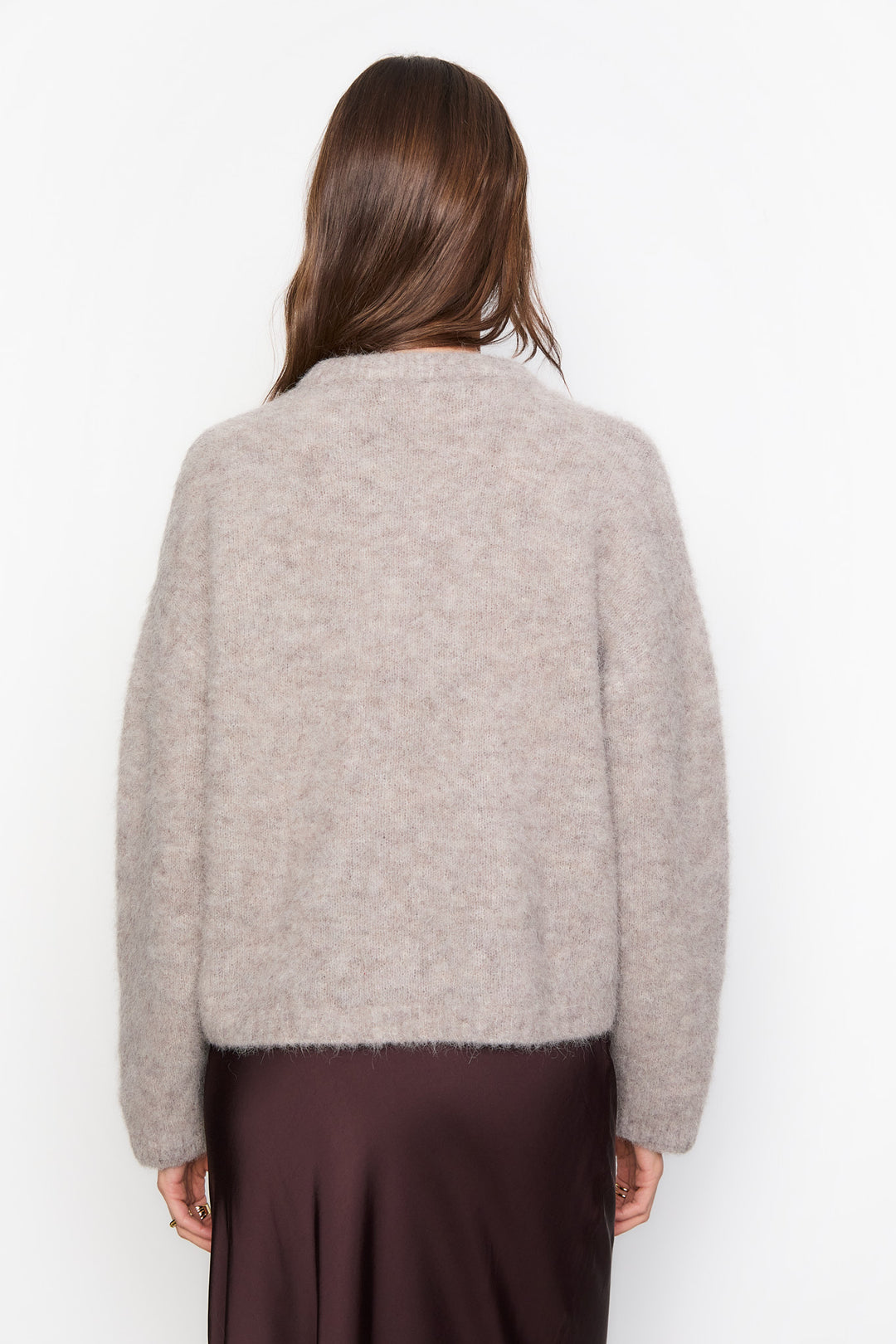 Joy Knit  Taupe Melange