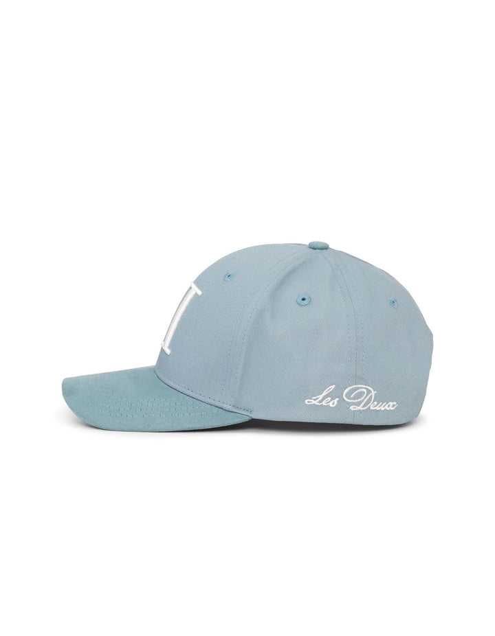 Baseball Cap Suede Ii  Faded Denim Blue