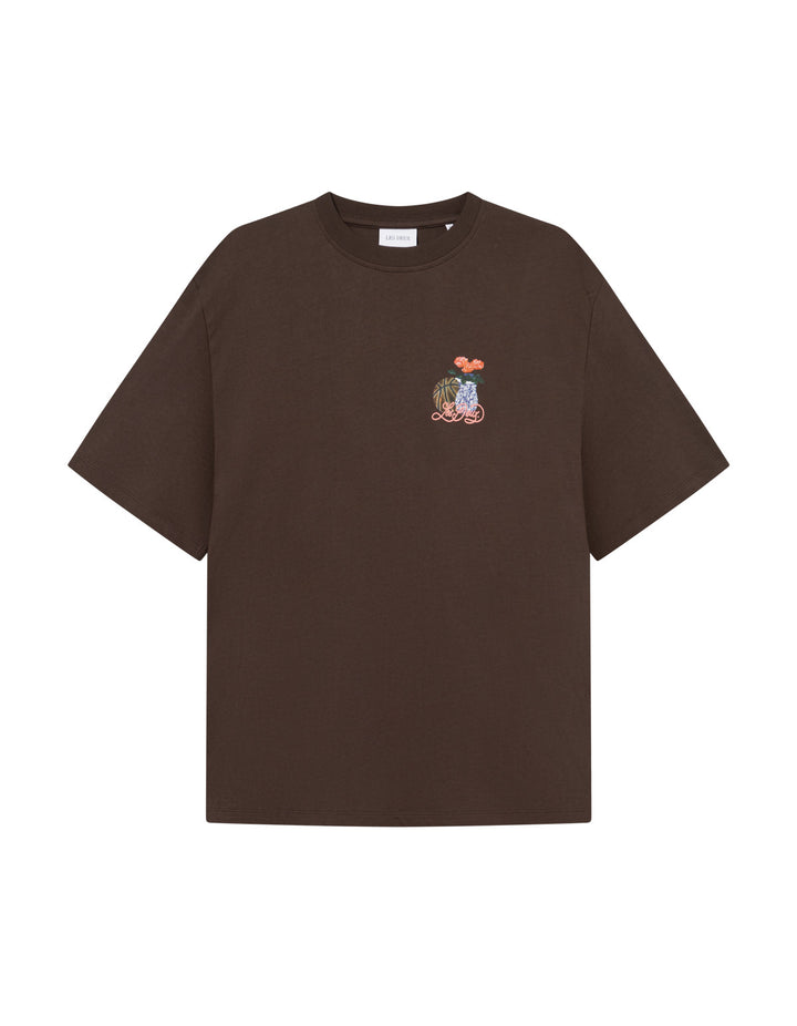 Cole Table T-Shirt  Slate Brown