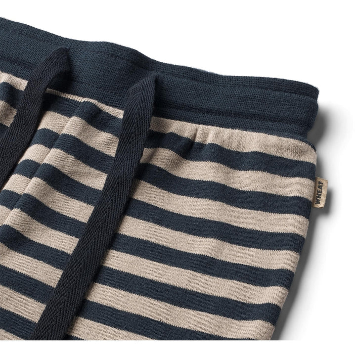 Jersey Pants Leo  Navy Stripe