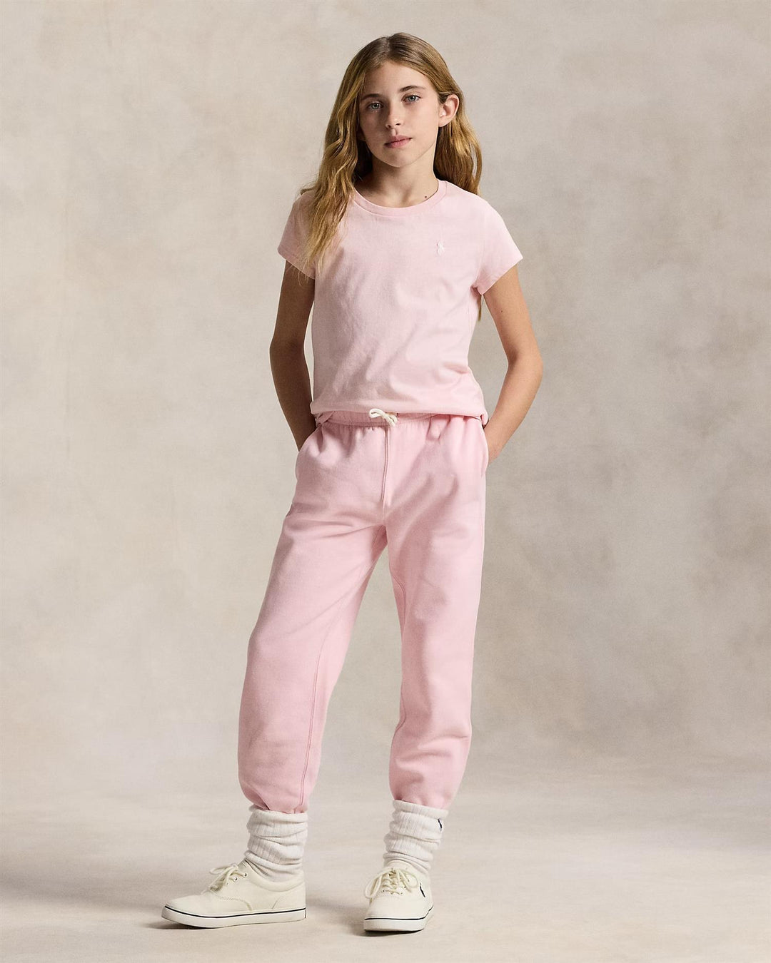 SS CN TEE-TOPS-KNIT  Pink