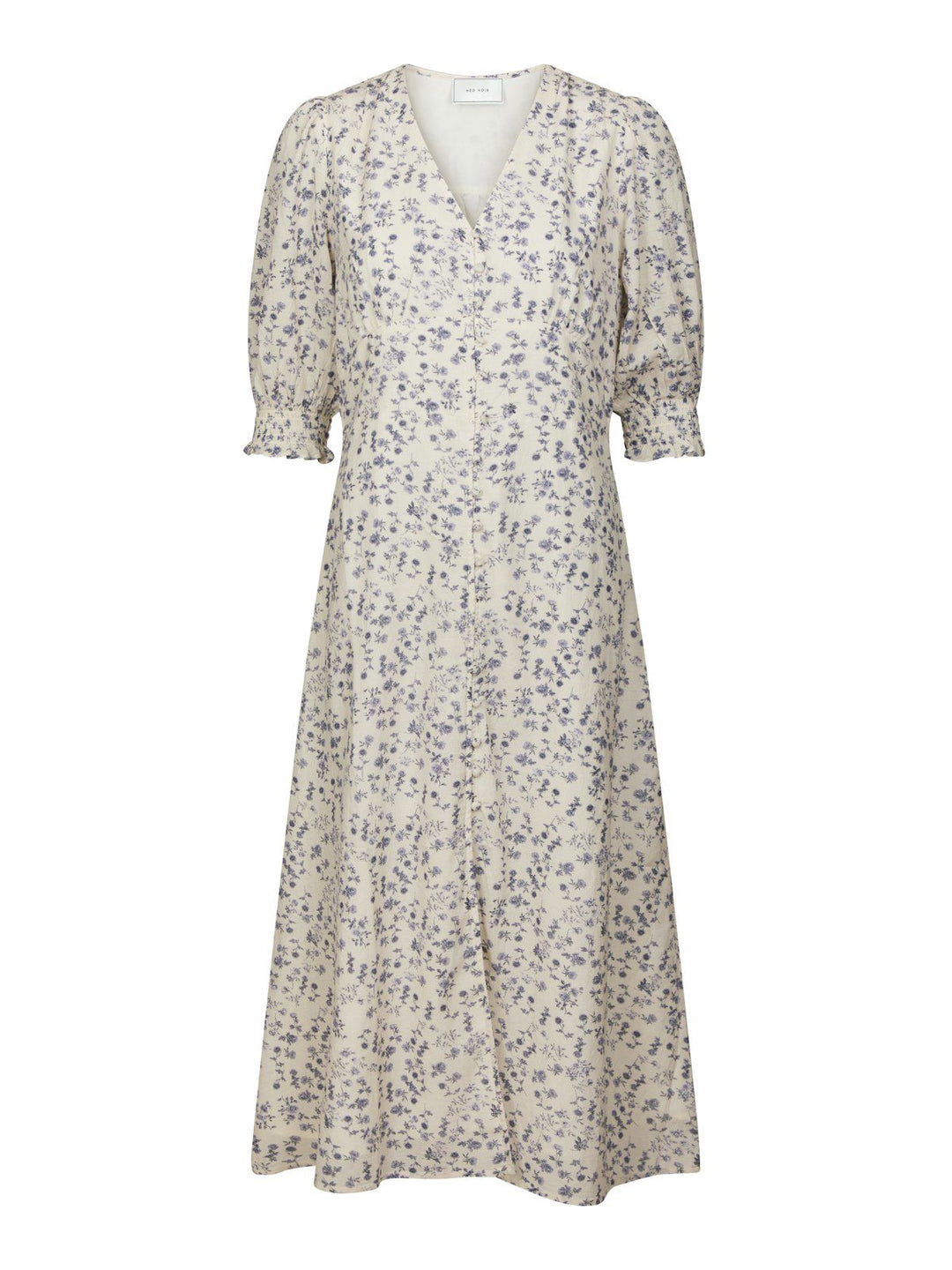 Valley Structure Flower Dress  Off White