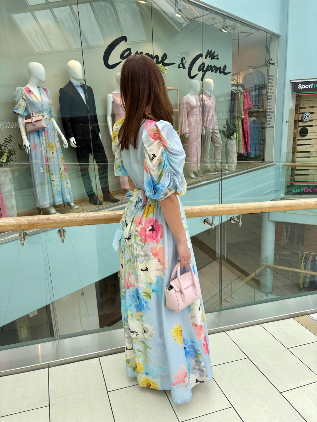 ORGANZA GOWN  Blue Meadow
