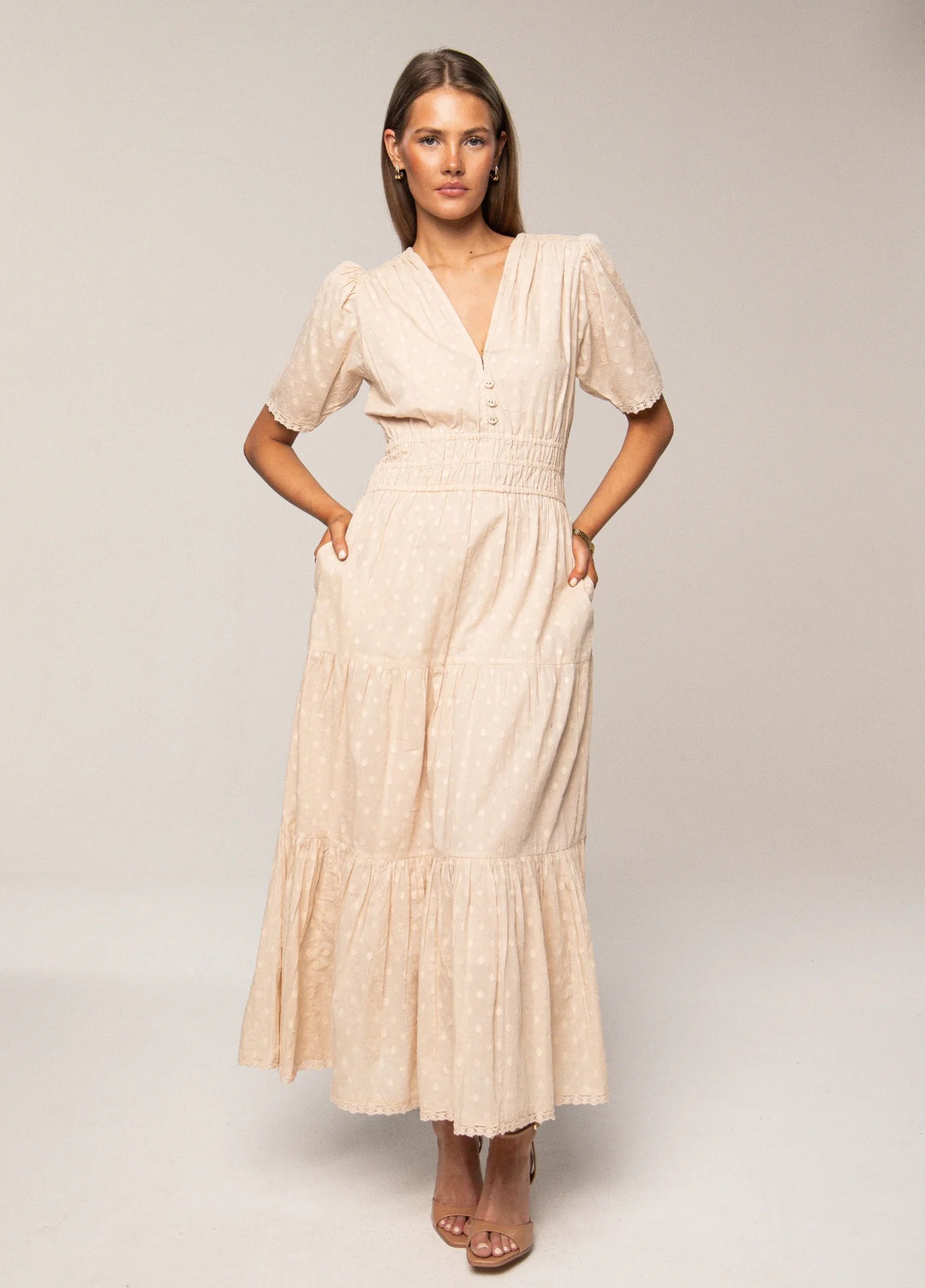 Mina Dress Cookiedough  Cookiedough
