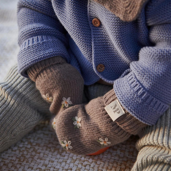 Helsinki floral mittens  Denver Melange