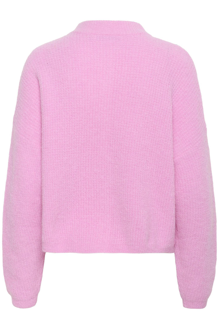 ALPHAGZ SHORT CARDIGAN  Begonia Melange