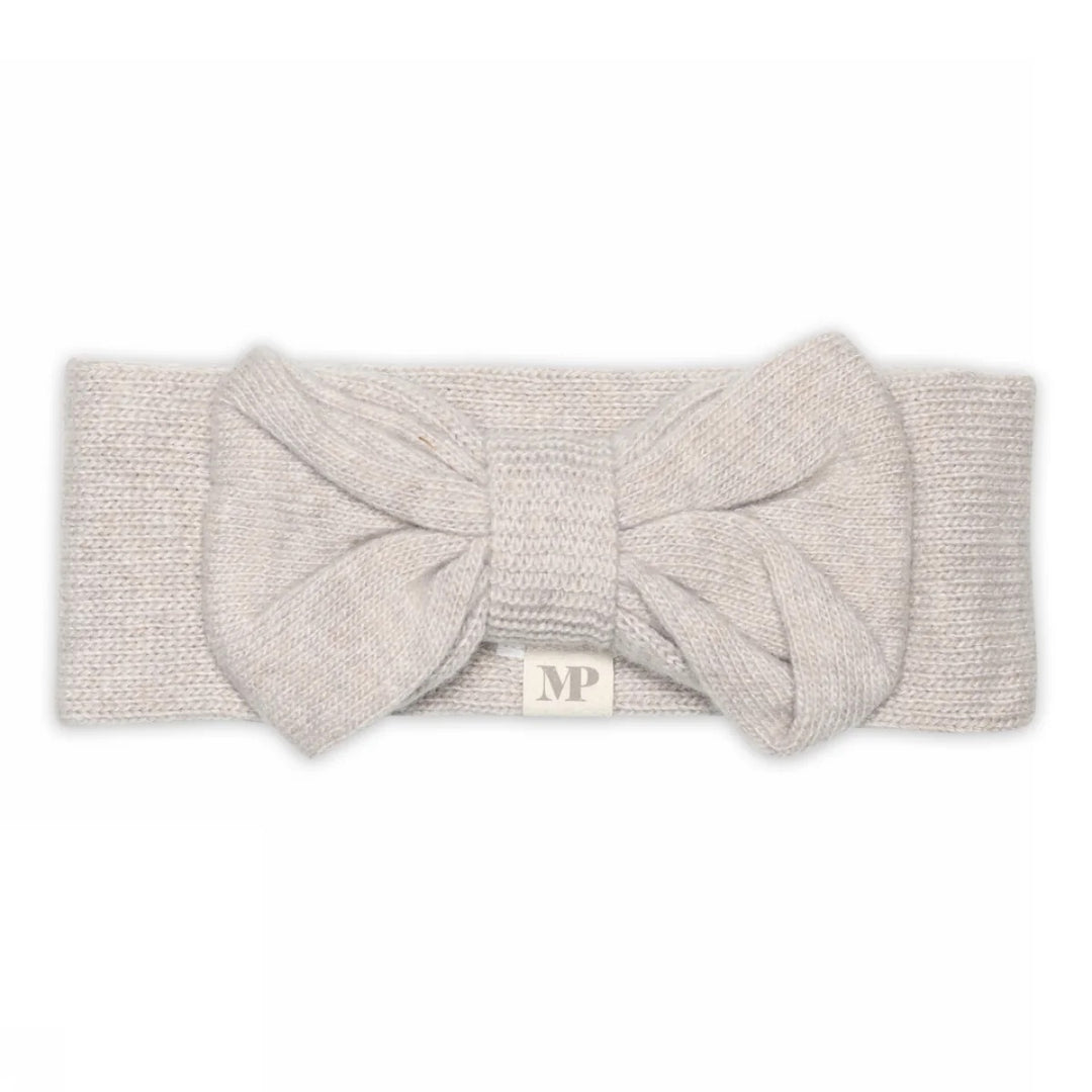 Helsinki headband - bow  Beige Melange