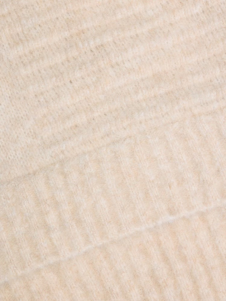 W Data Knit Sweater 25-04  Ecru