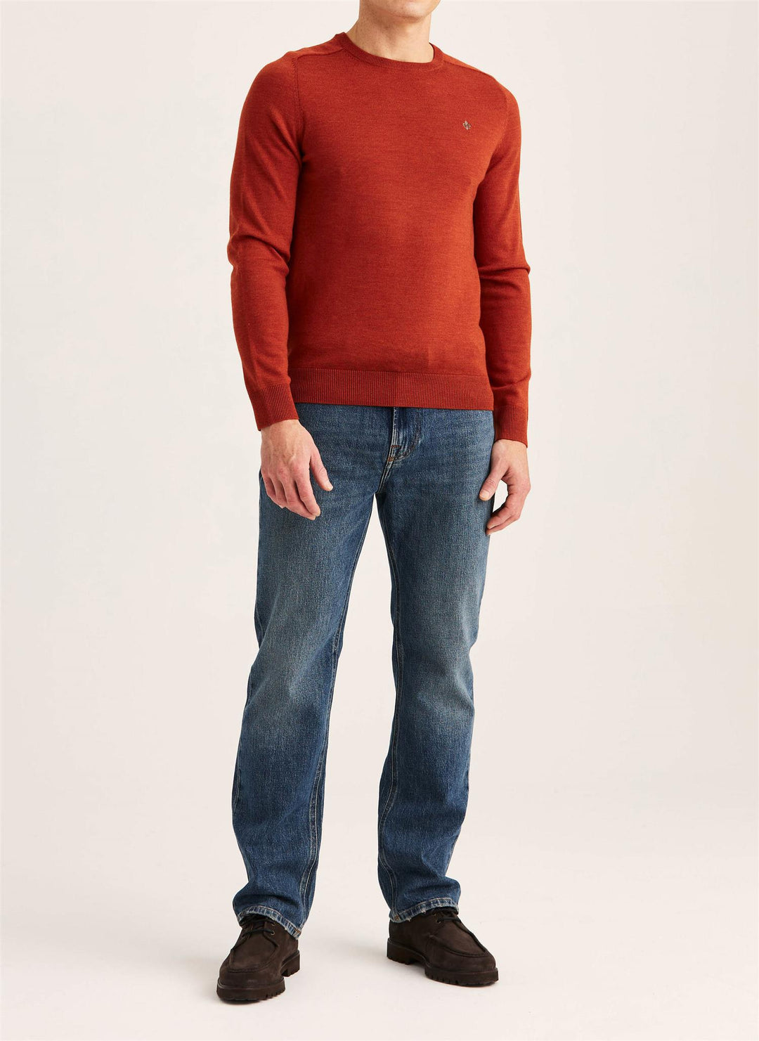Merino Oneck  Orange