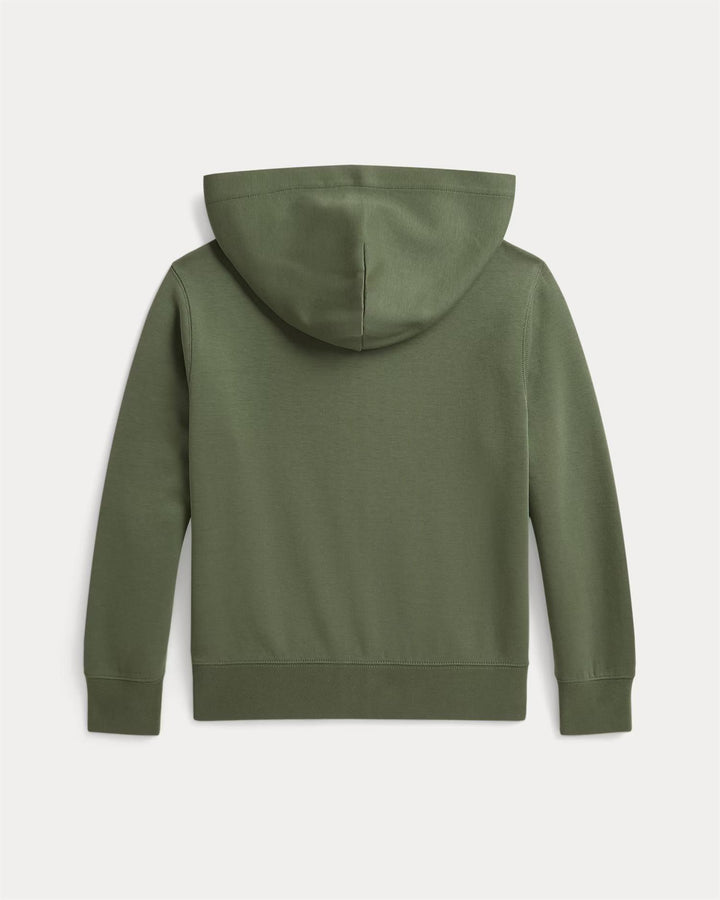 DOUBLE KNIT FULL ZIP HOODIE  Cargo Green