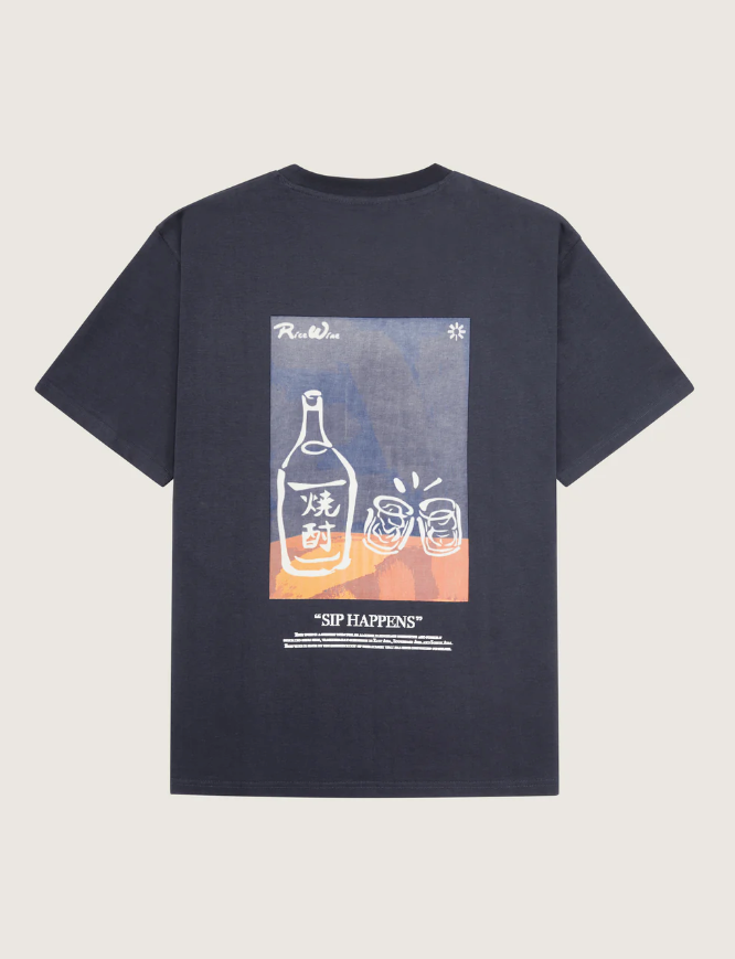 WBBaine Sip Tee  Navy