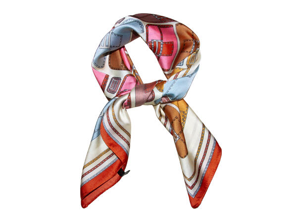 Skjerf 70x70 cm  Oransje