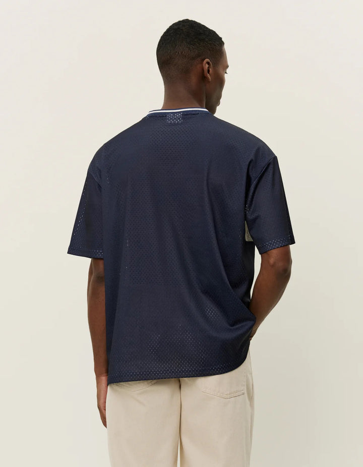 Bronson Mesh T-shirt  Dark Navy
