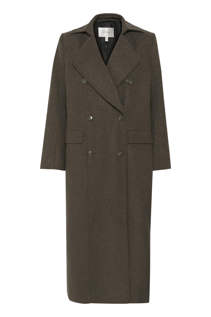 Gzzinka Long Coat  Dark Mole