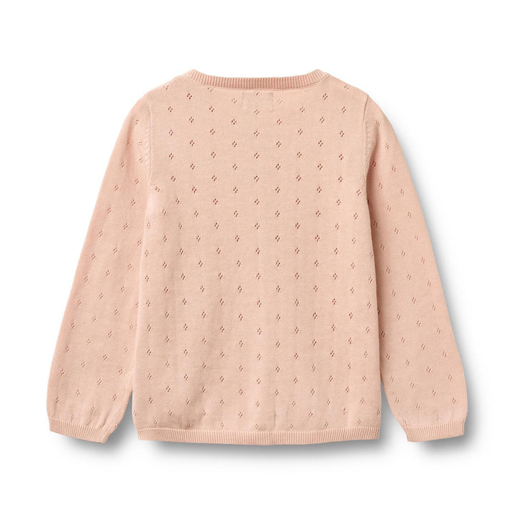 Knit Cardigan Maia  Powder