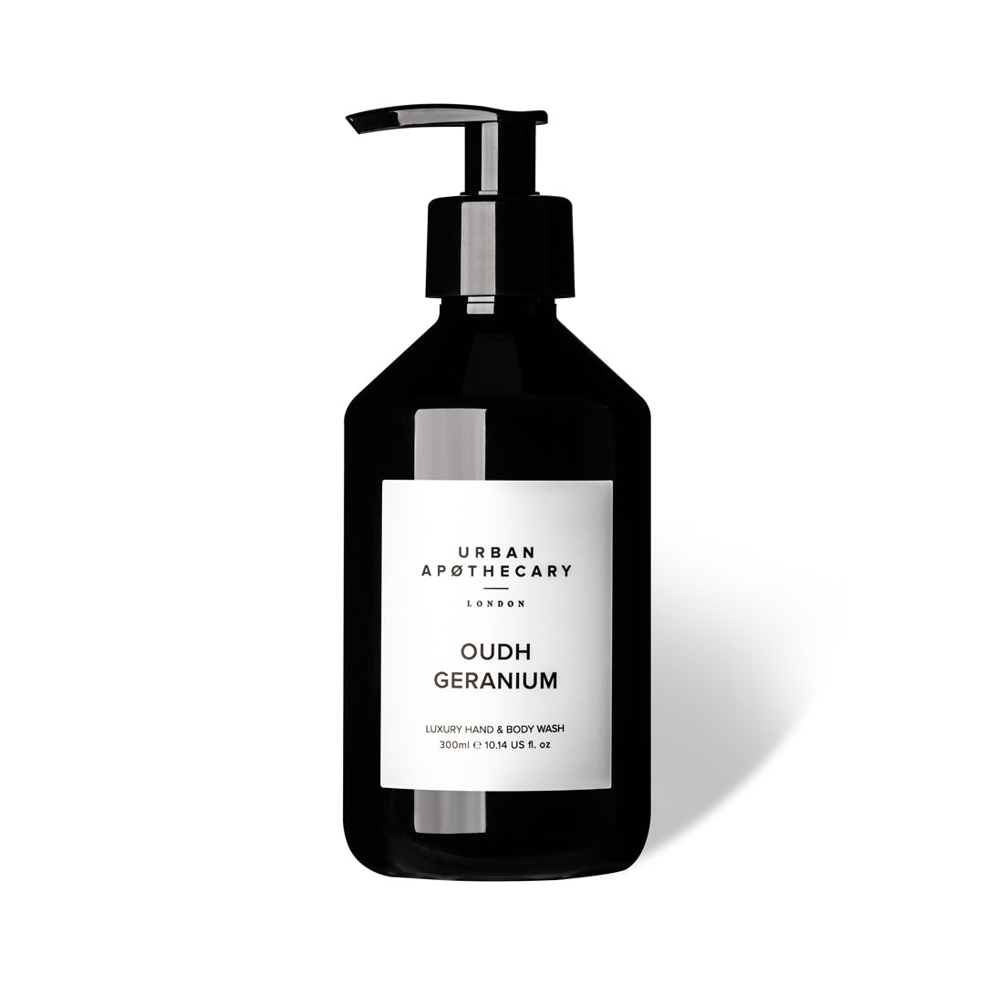 HAND & BODY WASH 300ML  Oudh Geranium