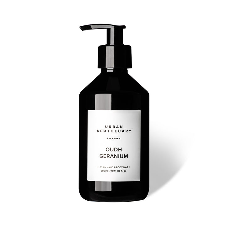HAND & BODY WASH 300ML  Oudh Geranium