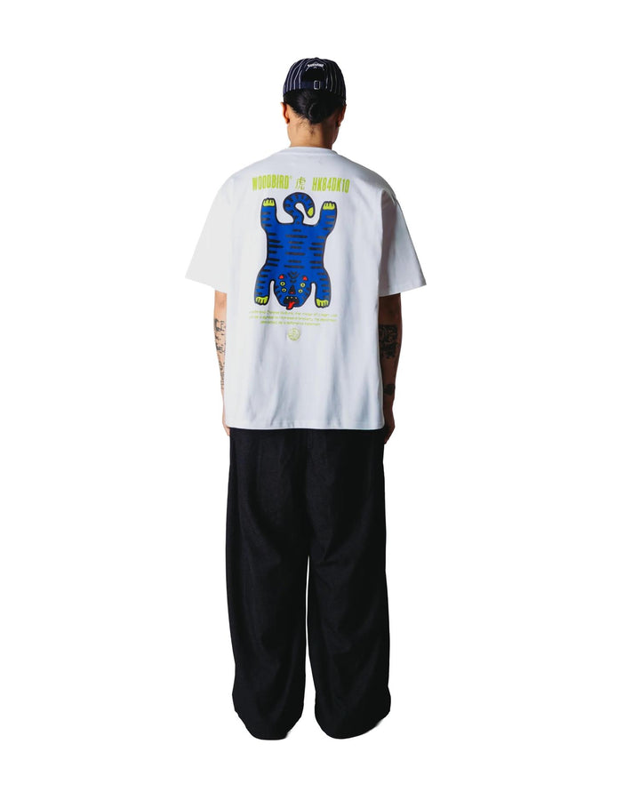 WBBaine Tiger Tee  White