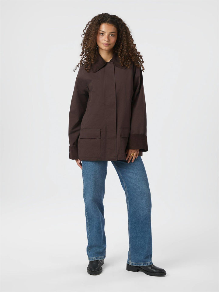 Anastacia Cord Jacket  Brown