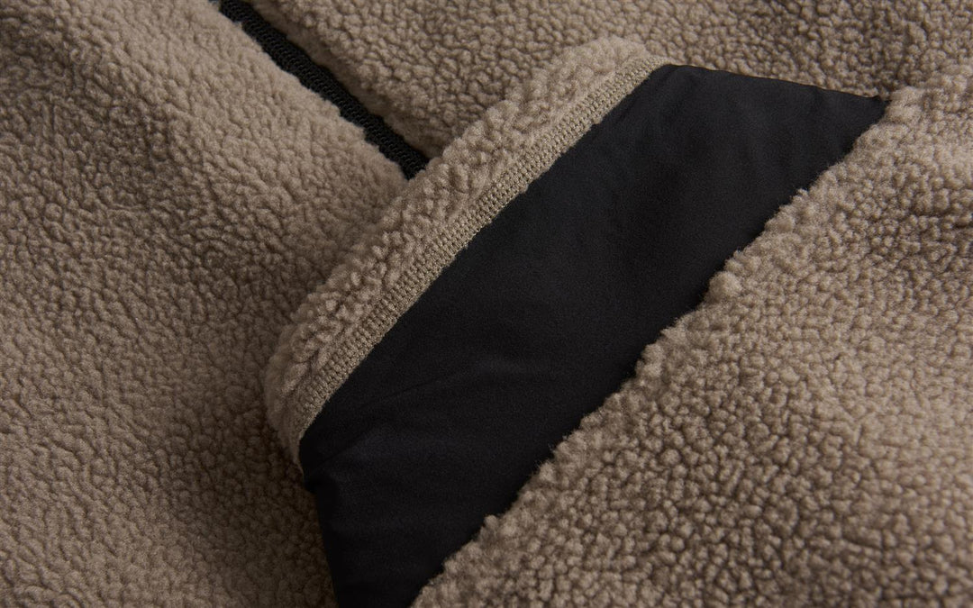 BOWMAN PILE VEST  Sand