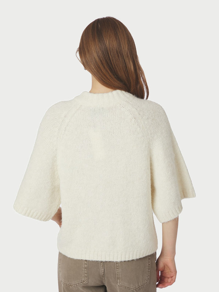 Benuta Fluffy Knit Cardigan  Off White