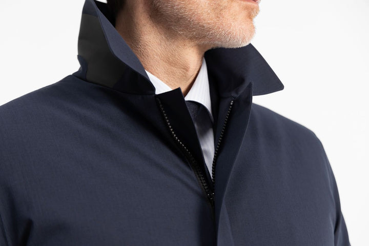 Regulator Coat JAPAN Navy Herringbone