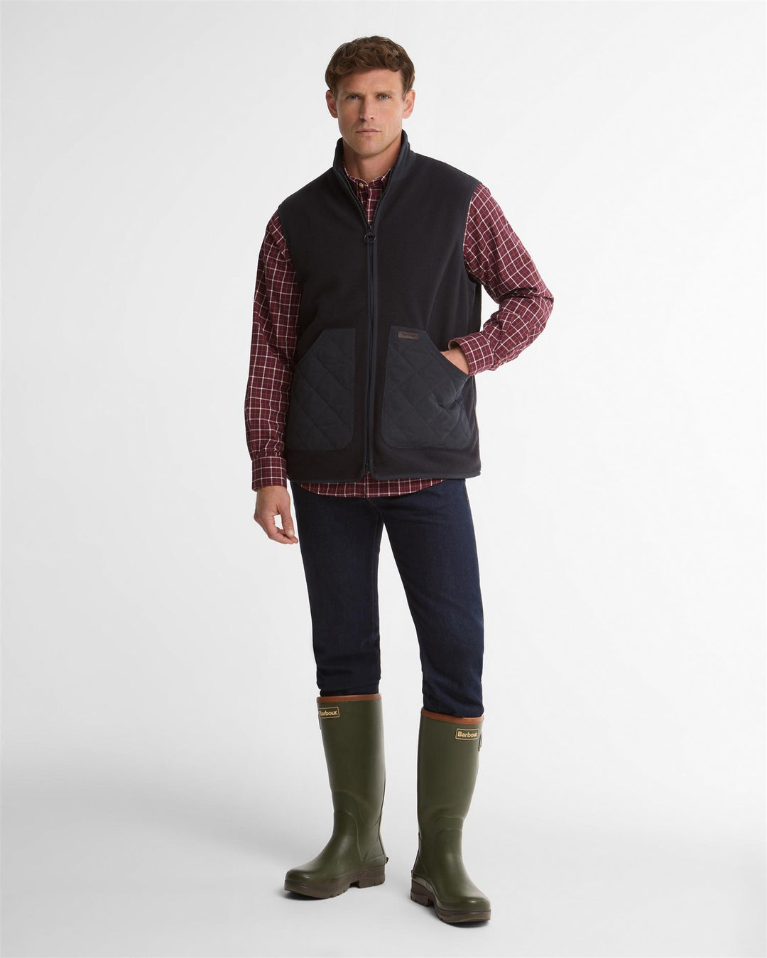 Barbour Lowich Fleece  Dark Navy