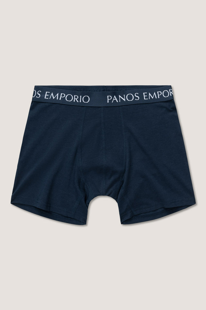 3pk Base Bamboo Boxer  Navy/Lipstick Red/Water