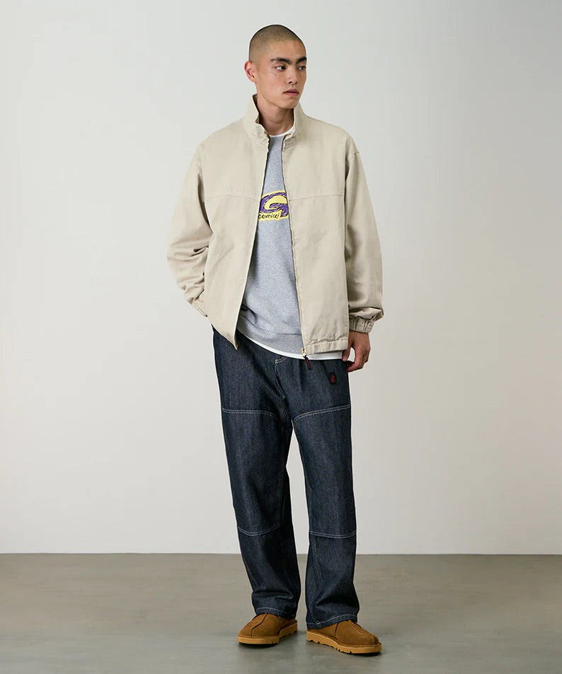 TWILL-AROUND JACKET  Sand Pigment
