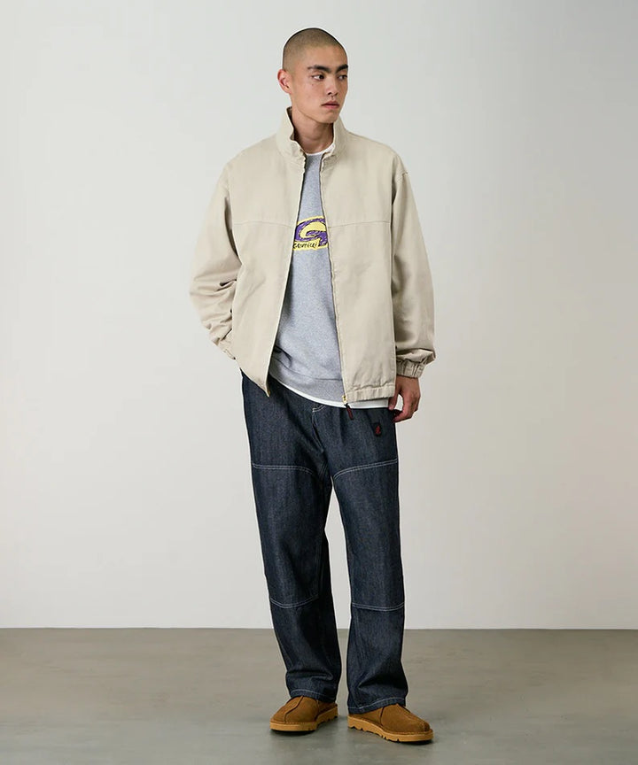 TWILL-AROUND JACKET  Sand Pigment