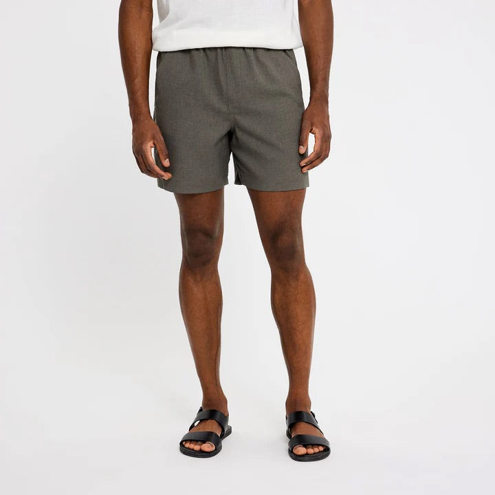 TuriPL Shorts 025  Dusty Olive Melange