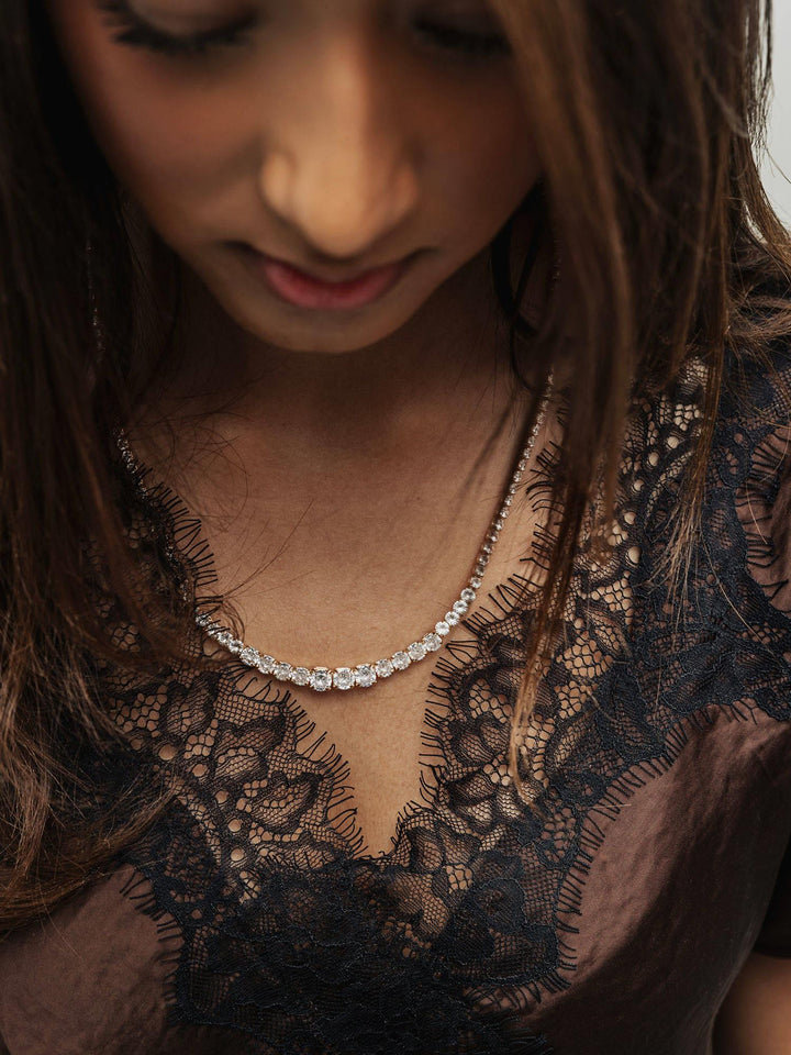 Strass Cath Necklace Gold