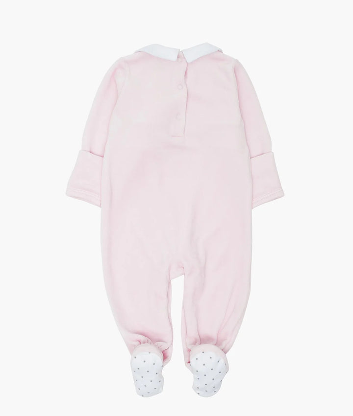 Counting Sheep Aubrey Footie  Pink