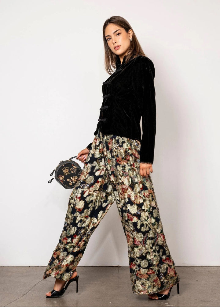 Amora Blouse Velvet Black Velvet Black