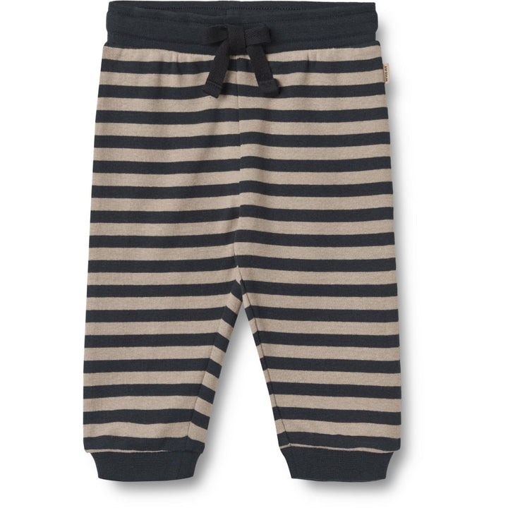 Jersey Pants Leo  Navy Stripe