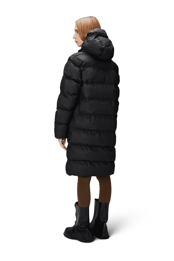 Alta Longer Puffer Jacket W3T4  01 Black