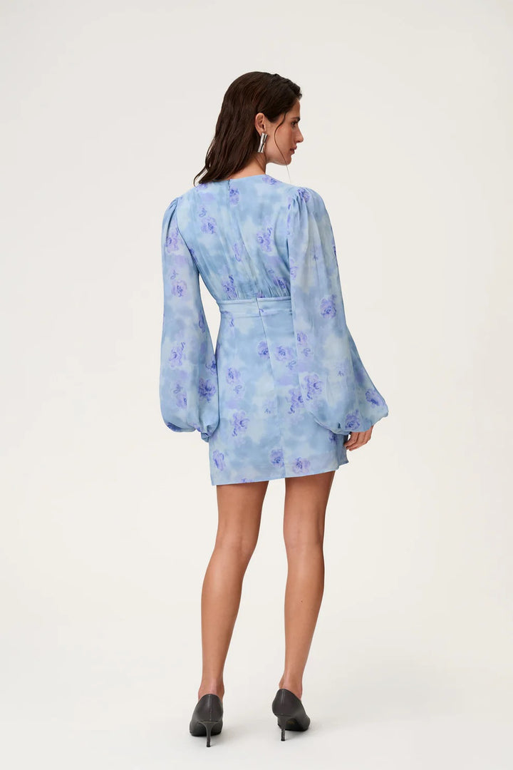 Florence Mini Dress  Pale Blue