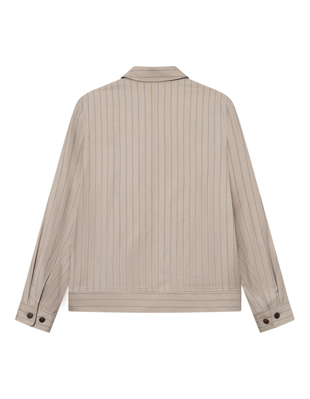 Como Pin Light Wool Coach Jacket  Dark Sand