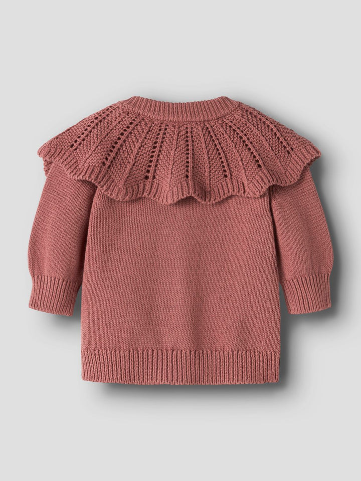 Noda Ls Knit Card  Mellomrosa