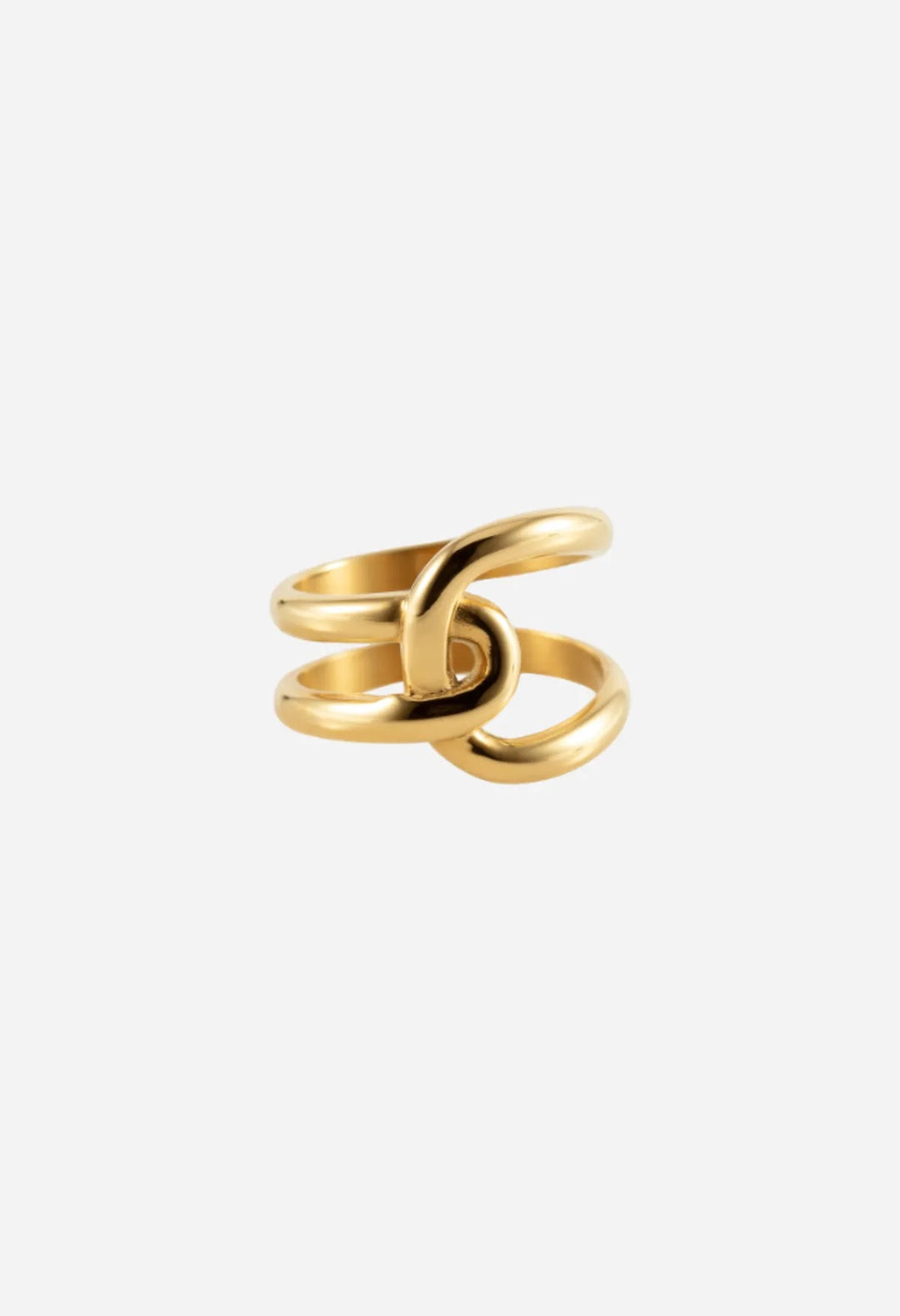 The Monogram Ring  Gold