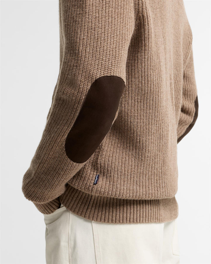 Barbour Hartland Knit  Stone