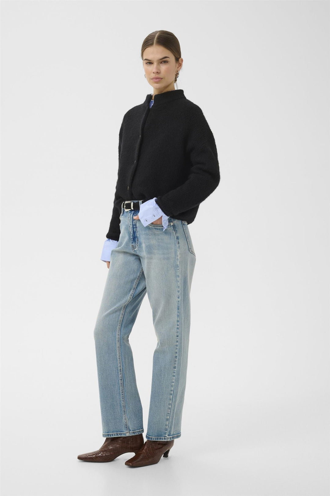 Alphagz Short Cardigan Noos Black