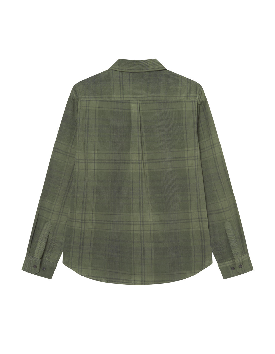 Kash Check Corduroy Shirt  Duffel Bag Green