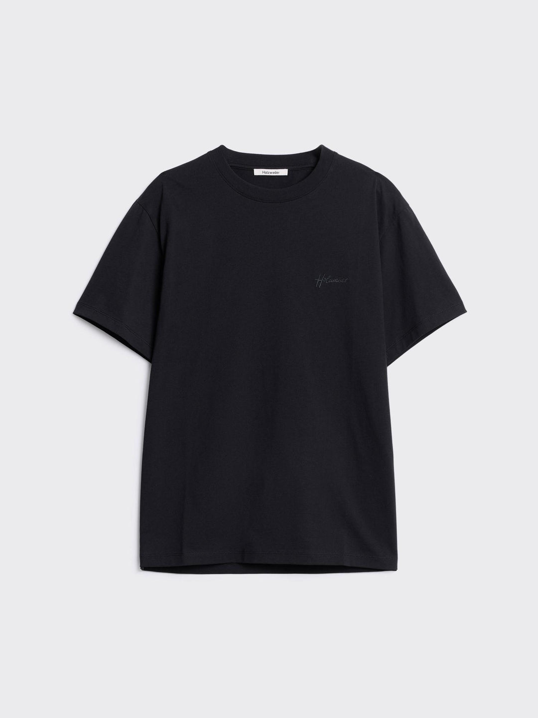 Tucker Embroidery  Tee  Black