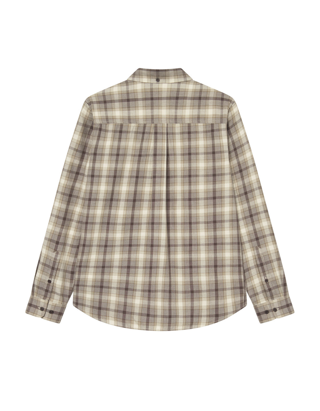 Kent Check Shirt  Ivory